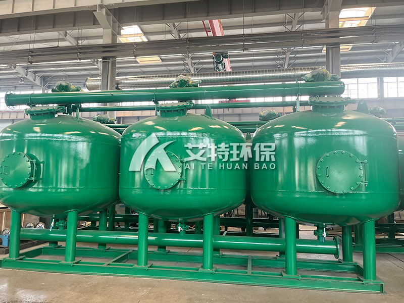 浅层砂旁滤器在干法除尘泵房的应用：高效去除水中的悬浮物和杂质