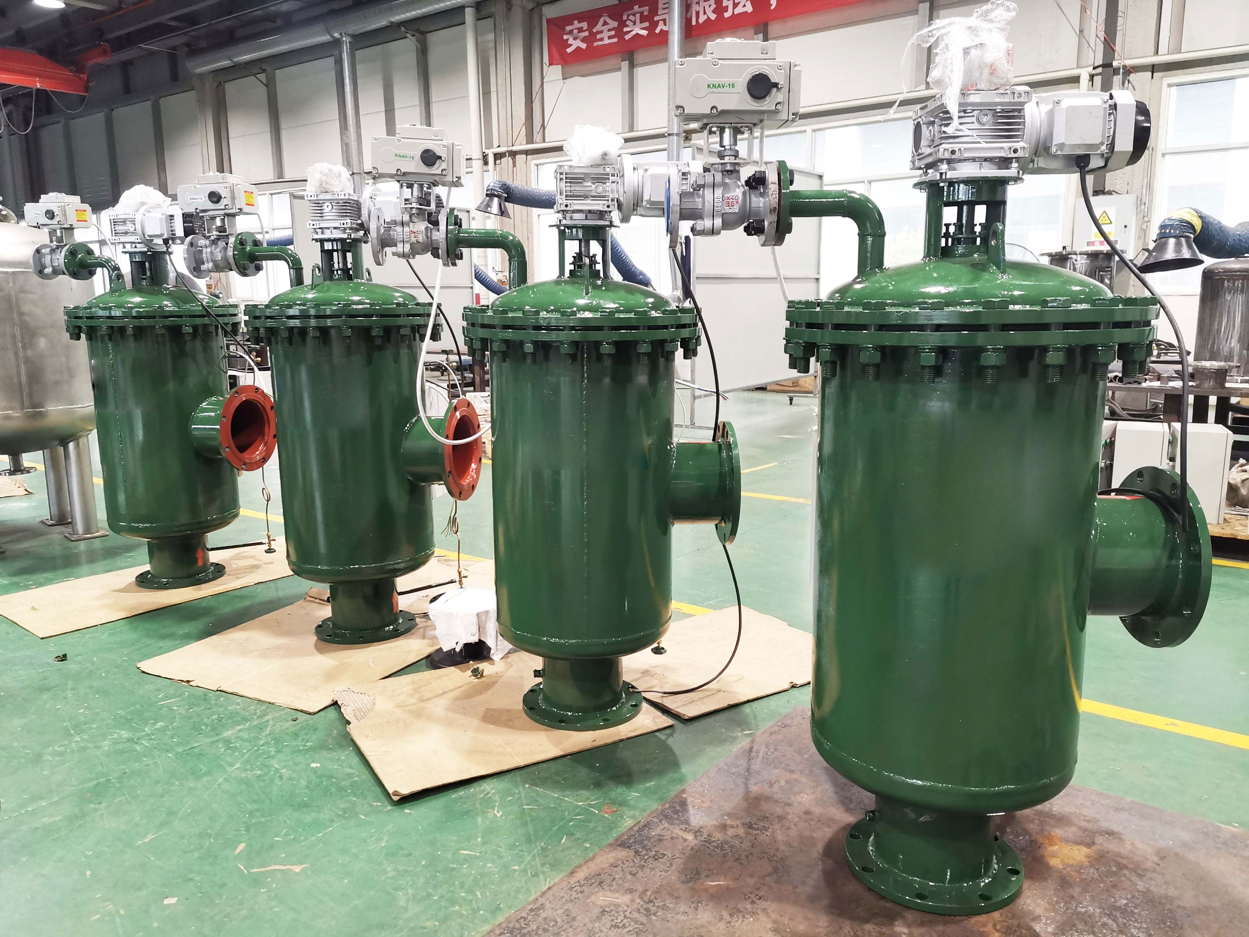 安阳某炼钢厂地下水自清洗过滤器现场案例